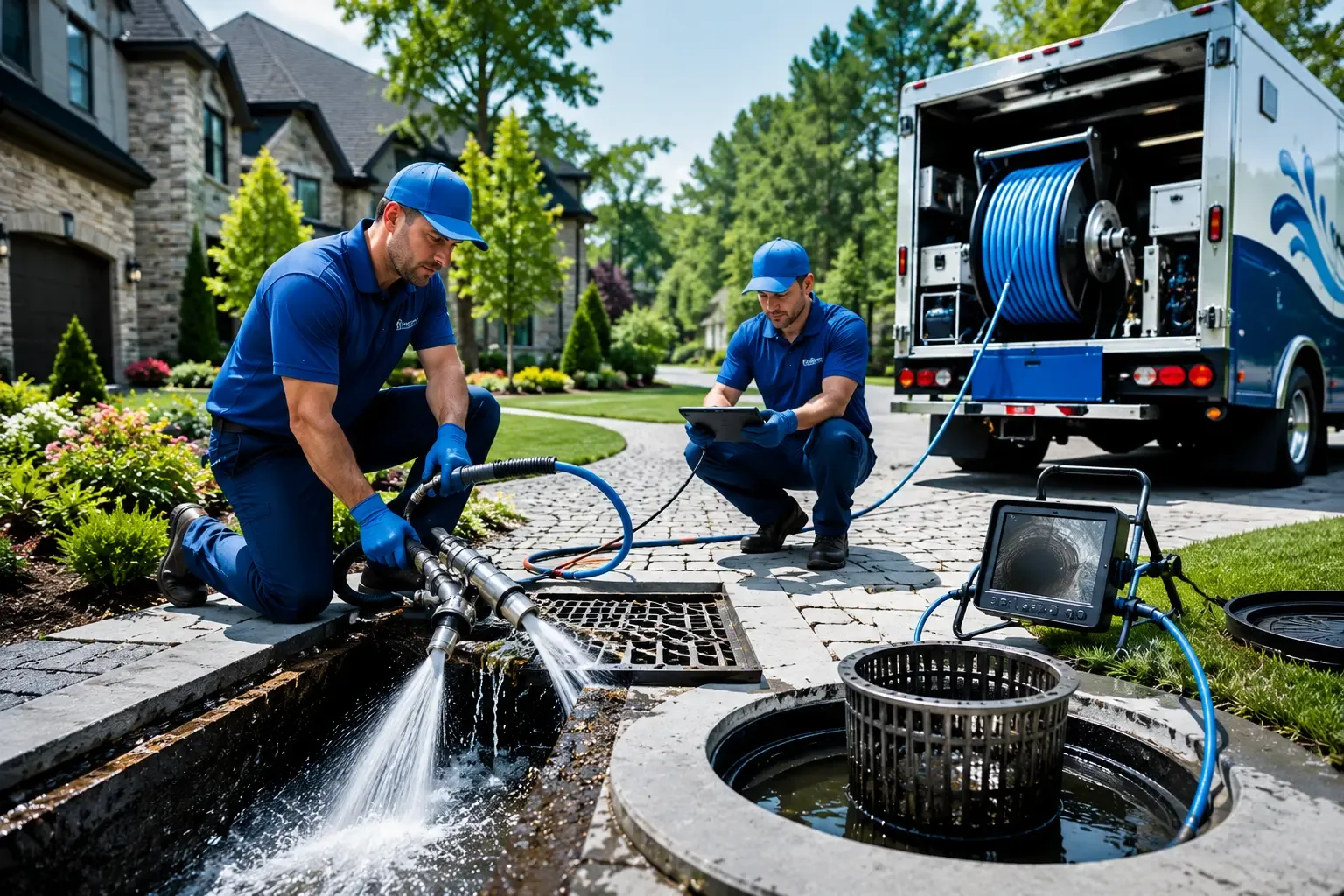 Local outdoor drain cleaning professionals in Hewitt, WI